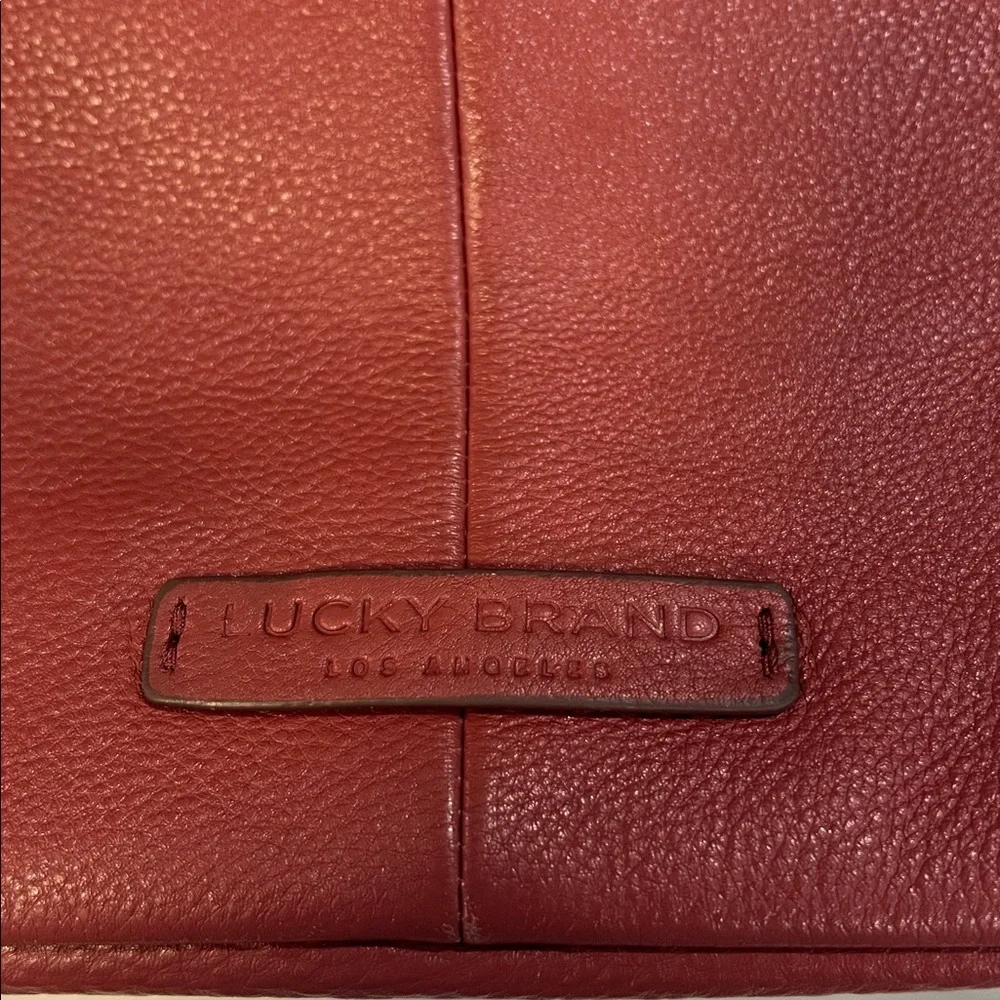 Lucky Brand - Burnt Henna Rhyn Leather Hobo Tote